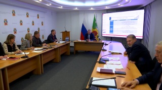 Вечернее совещание с дорожниками